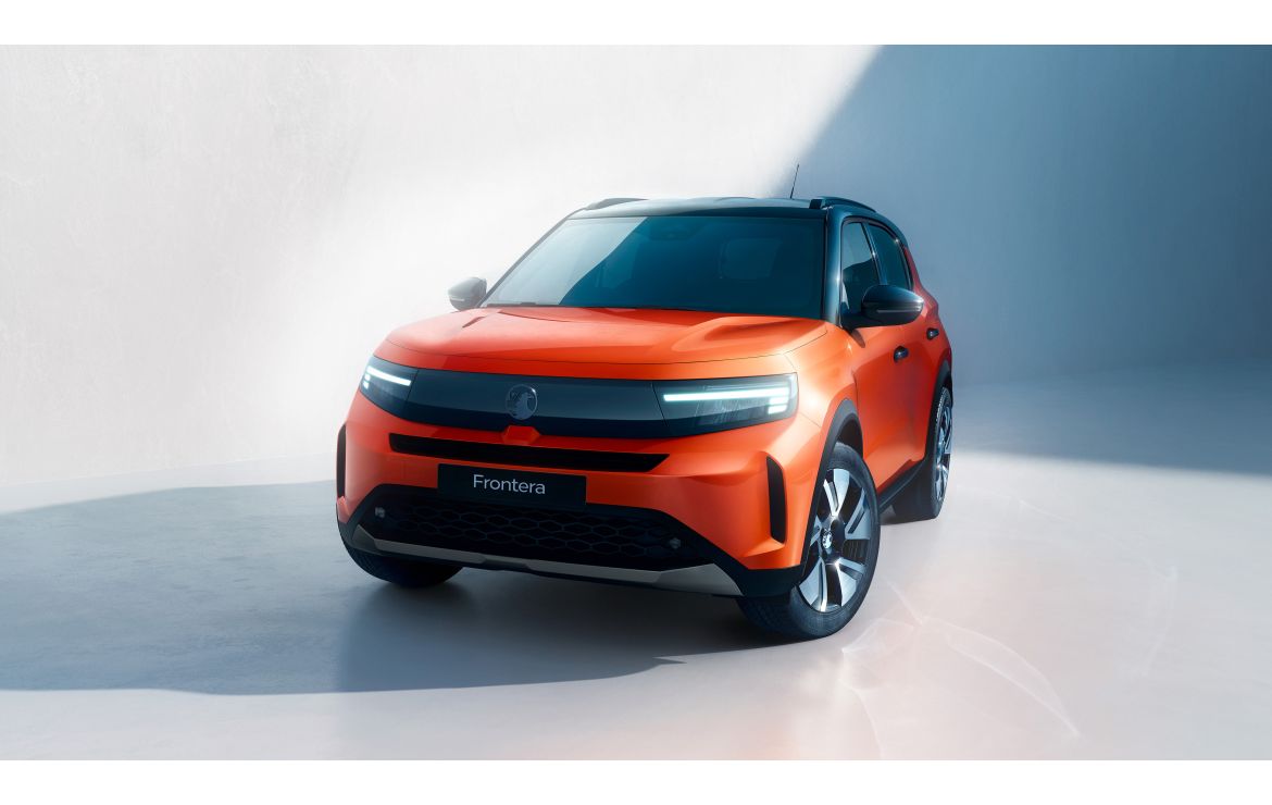 VAUXHALL FRONTERA: FIRST CAR TO ACHIEVE ELECTRIC & INTERNAL COMBUSTION ENGINE PRICE PARITY
